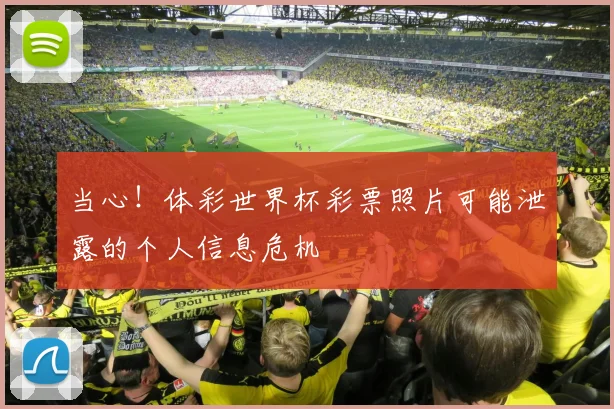 当心!体彩世界杯彩票照片可能泄露的个人信息危机